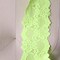 2 Yards Neon Green Stretch Lace 2.5" Wide Hand-Dyed Floral Elastic Trim for Lingerie & Crafts
